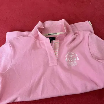 Callaway Aloha 피케 셔츠 M 핑크