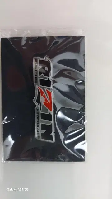 RIZIN 로고 배지 미개봉 4개 세트