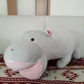 앙칼진 하마 BIG 봉제 인형