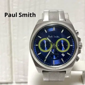 새상품급 Paul Smith 파이널 아이즈 손목시계 데이트 크로노그래프