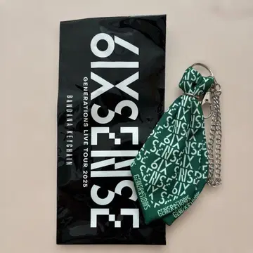 GENERATIONS 6IX SENSE 반다나 키체인 사노 레오
