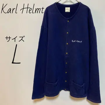 Karl Helmt 맨투맨 스냅 가디건 사이즈 L 핑크하우스