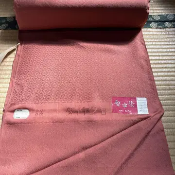 견고함 염색 옷감 핑크 정가 90000엔