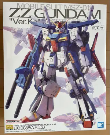 새상품급 새상품 MG 1/100 ZZ 건담 Ver.Ka