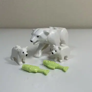 레고 북극곰 아기 정품