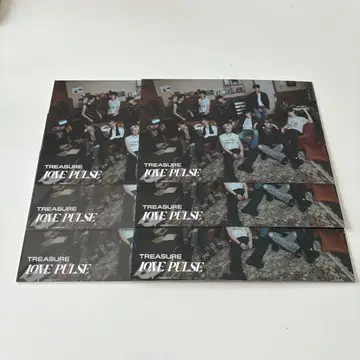 TREASURE LOVE PULSE 6장 세트