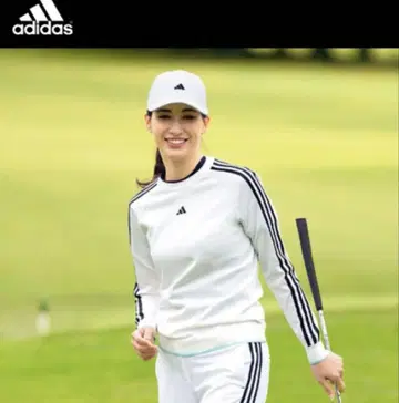 미사용 택 포함 adidas 골프 여성용 스웨터 사이즈 L