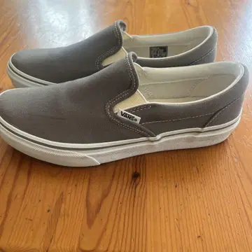 VANS 그레이 슬립온