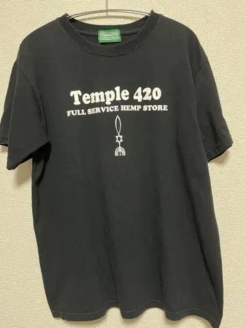 Temple 420 T셔츠 블랙