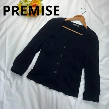 PREMISE  가디건 자켓 42 블랙