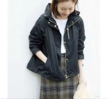 새상품급 SLOBE IENA 마운틴 파카 자켓 36 ( S ) 네이비