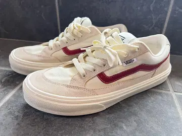 [ 특별 특가! ] VANS 스니커즈 크림/레드 ( 27cm )