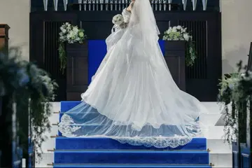 웨딩 베일 3m
