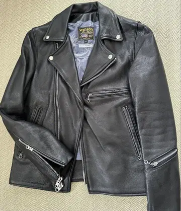 [ 새상품급 ] 론 헤르만 RonHerman x vanson 라이더 자켓