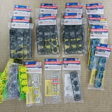 TAMIYA 4wd 미니 레이서 휠 세트 복수 부품