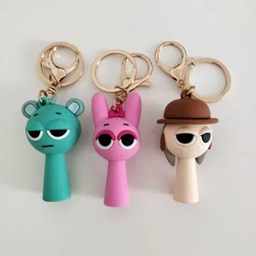 스플래키 키링 3개 세트
