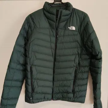 THE NORTH FACE 다운 자켓 L 사이즈 다크 그린