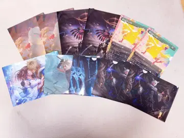 FINAL FANTASY x LAWSON 콜라보 클리어 파일 12장 세트