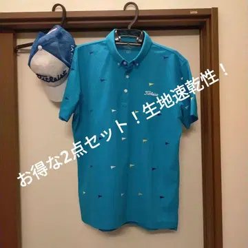 Titleist 파랑 LL 피케 셔츠