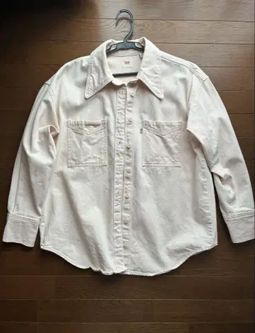 리바이스 핑크 데님 셔츠