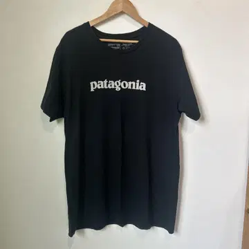 patagonia XL 슬림핏 T셔츠 블랙