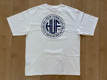 HUF 하프 20주년 기념 양면 로고 T셔츠 즉시 품절 모델 L 사이즈