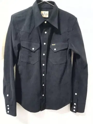 [레어 단종품] Wrangler AKM 블랙 긴팔 셔츠