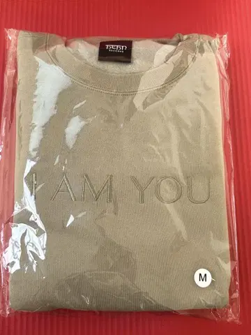 후지이 카제 I AM YOU 베이지 스웨트 셔츠 M