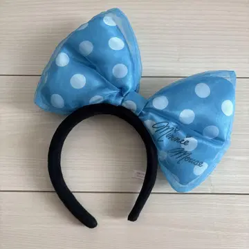 미니 마우스 도트 리본 머리띠