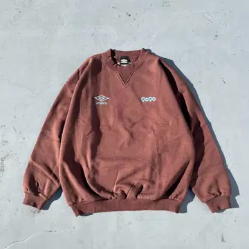 umbro 9090 브라운 맨투맨 M