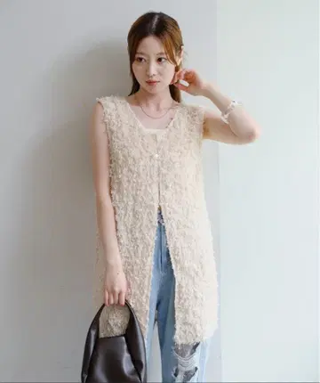 kastane 퍼 롱 베스트