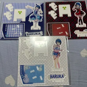 프로세카 키리타니 하루카 해피콜렉션 복권 아크릴 스탠드 벌스데이 3종
