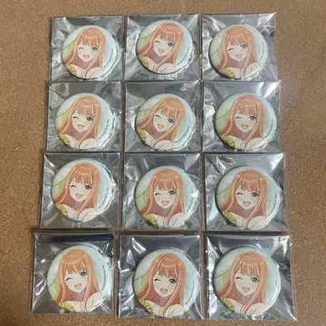 학마스 POP UP SHOP 마루이 캔뱃지 보라색 구름 청하 12개