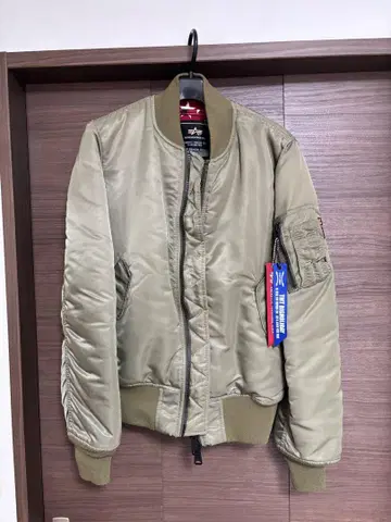 TMT x ALPHA MA1 카키 M 사이즈