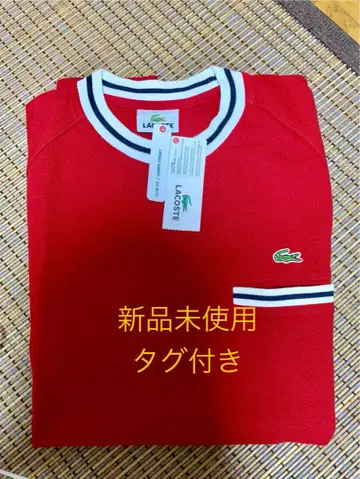 [LACOSTE] T셔츠 택 포함 미사용 새상품 라코스테T셔츠 사이즈2