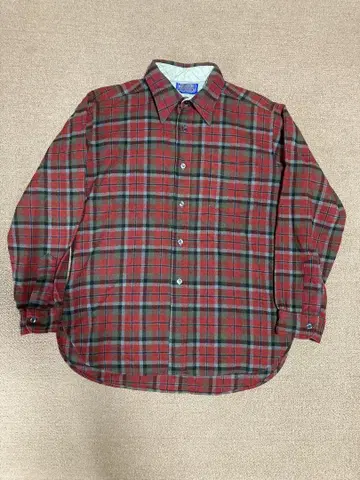 70s USA제 PENDLETON 울 셔츠 L 빈티지 펜들턴