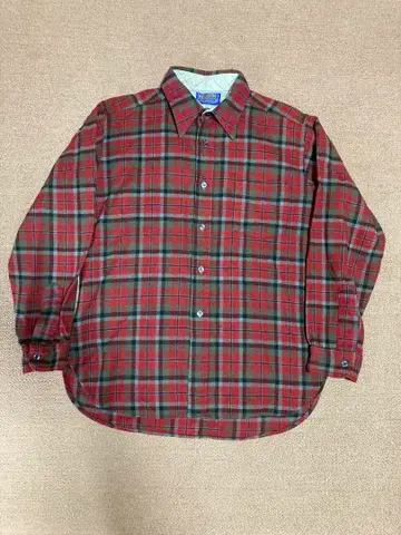 70s USA제 PENDLETON 울 셔츠 L 빈티지 펜들턴