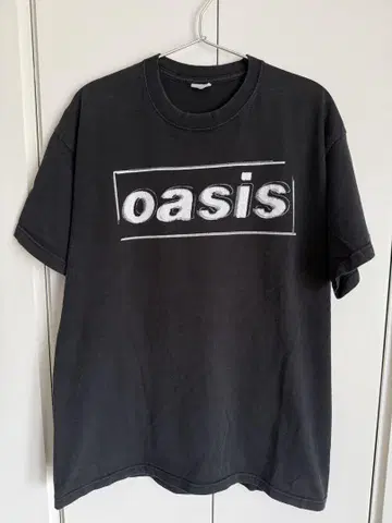 oasis 2005 투어 밴드 티셔츠 블랙 당시 오아시스