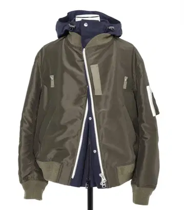 sacai Nylon Twill Grosgrain Blouson 2025