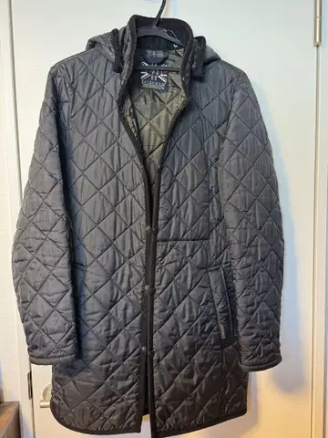 LAVENHAM 퀼팅 자켓 M 블랙