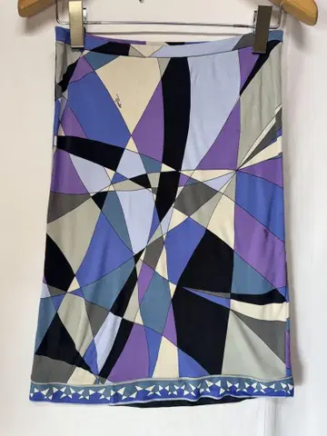 EMILIO PUCCI 에밀리오 푸치 스커트 올 패턴 레이온 이탈리아제