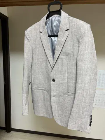 라이트 브라운 테일러드 자켓