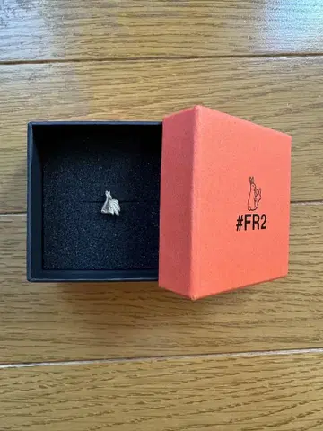 FR2 류 귀걸이 실버 토끼 한쪽용