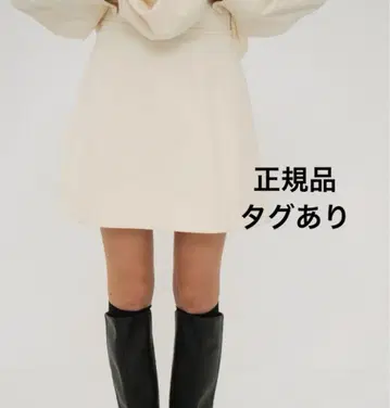 CLANE WIDE BELT CONSTRUCTIVE MINI SKIRT
