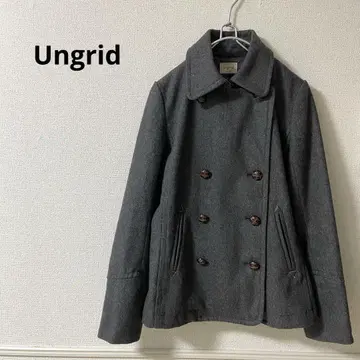 Ungrid 언그리드 싸개 단추 멜톤 자켓 S