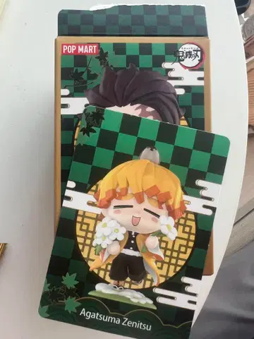 POP MART 귀멸의 칼날 팝마트 아가츠마 젠이츠