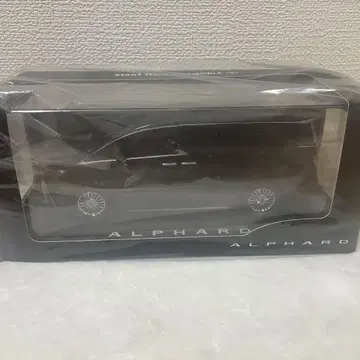 ALPHARD 블랙 미니카 미개봉