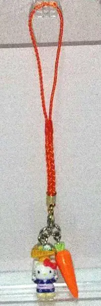 레트로 2004년 지역 한정 키티 교토 한정 교토 당근 뿌리 스트랩 레어