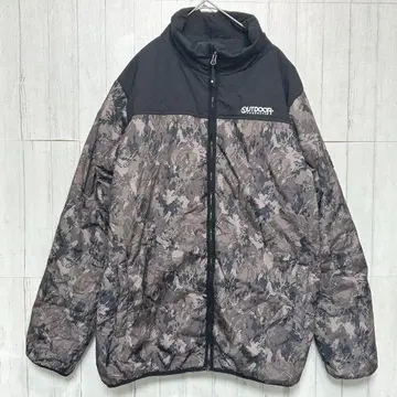 OUTDOOR PRODUCTS 충전솜 자켓 브라운 [ LL ] 남성용