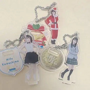 하로프로 연수생 미니 아크릴 스탠드 키링 카와시마 미카